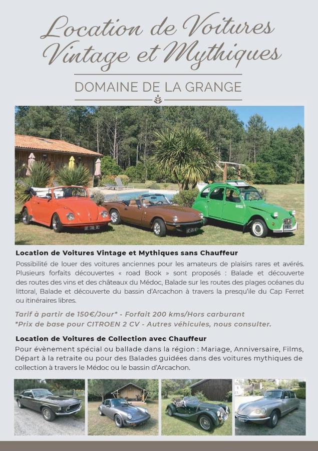 Domaine De La Grange Panzió Carcans Kültér fotó